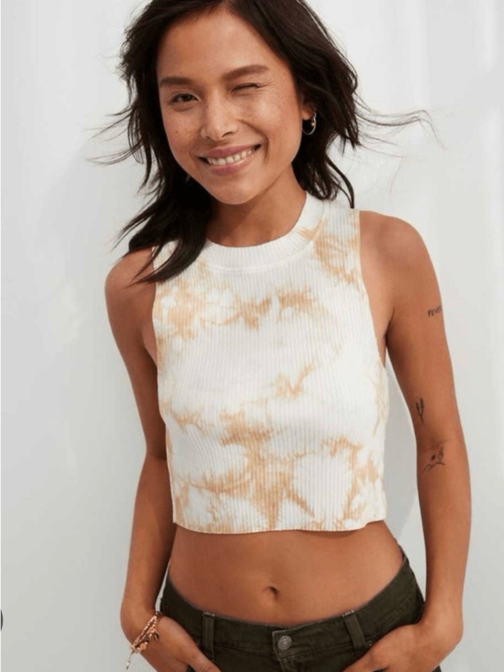 Aerie Ribbed Crop Top